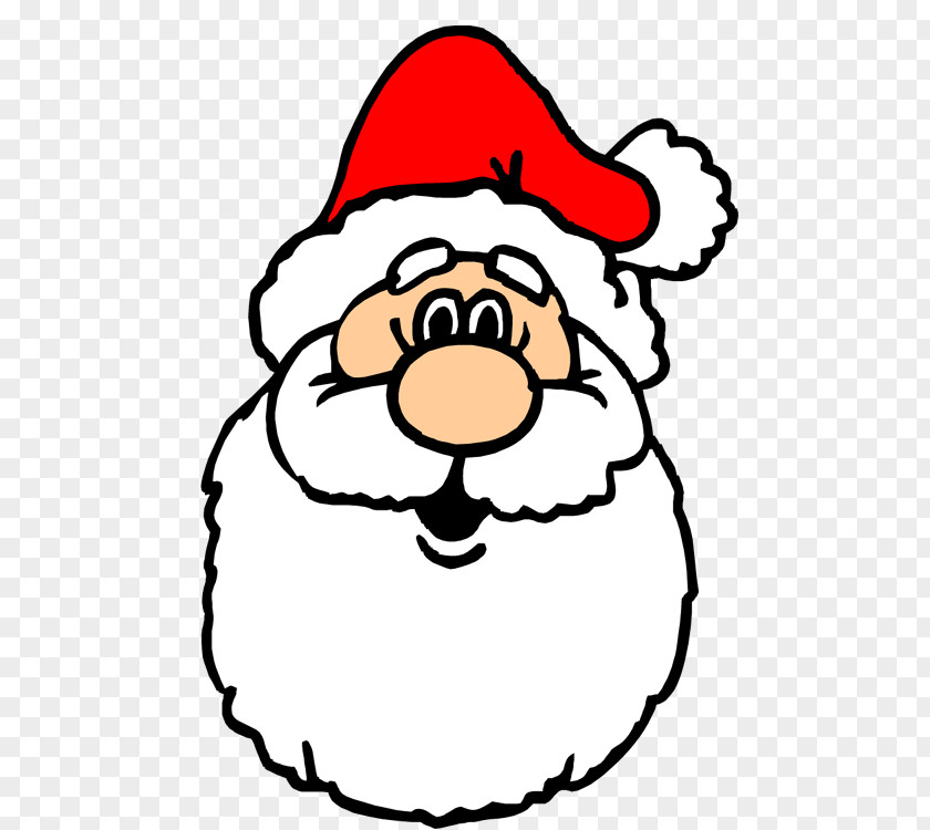 Santa Claus Christmas Birthday Greeting & Note Cards Clip Art PNG