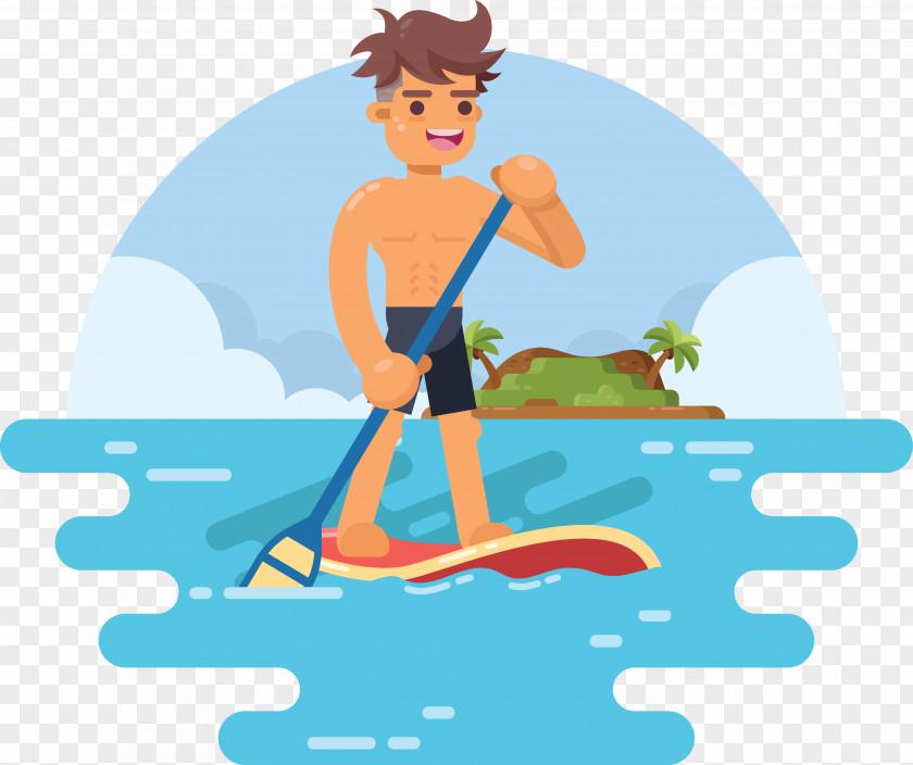 Surfing Summer Activities Sport Clip Art PNG