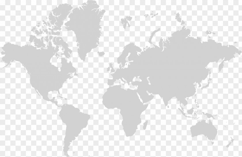 World Map Mercator Projection Australia PNG