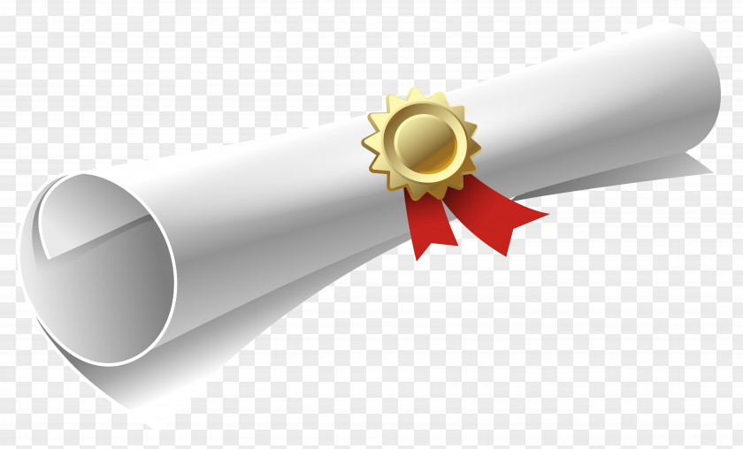 Diploma Scroll Cliparts Academic Certificate Graduation Ceremony Clip Art PNG