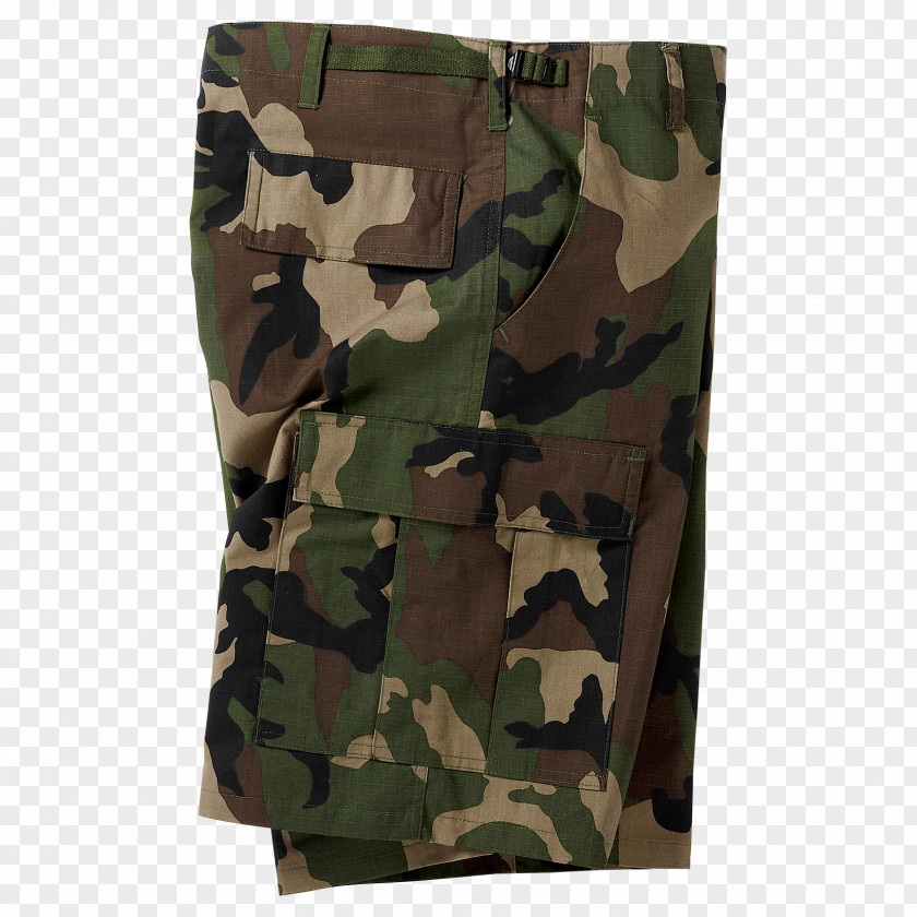 Military Camouflage Khaki Cargo Pants PNG
