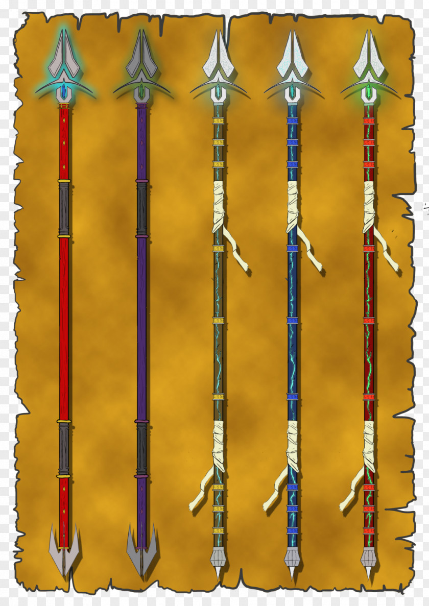 Spear Weapon Concept Art PNG
