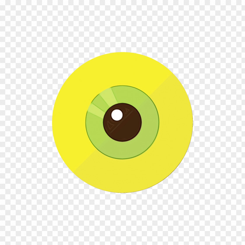Wheel Iris Yellow Circle Eye PNG