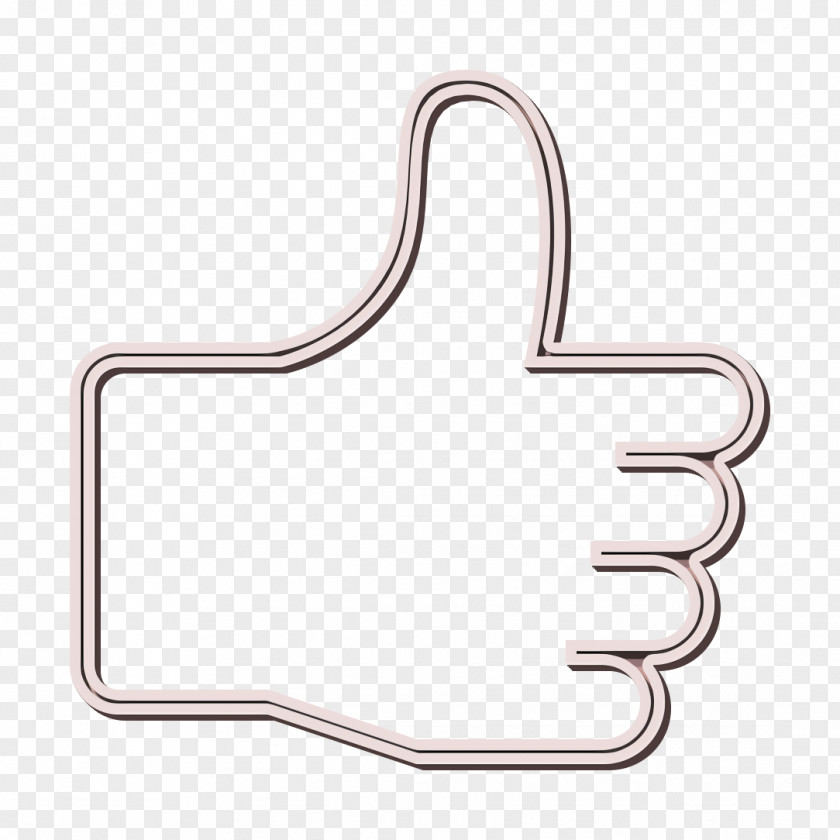 Finger Hand Gesture Icon Thumb PNG