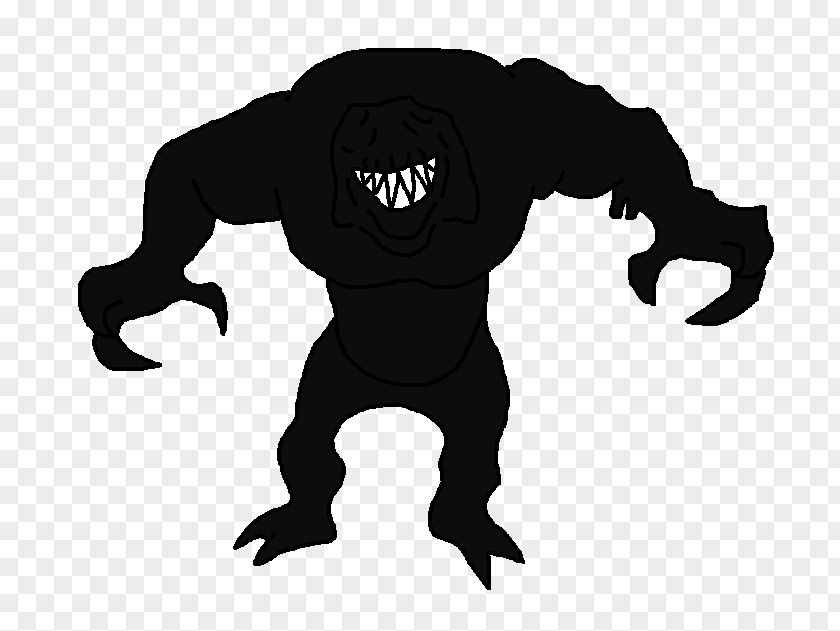 Ghoul Silhouette Cartoon Ghost Legendary Creature PNG