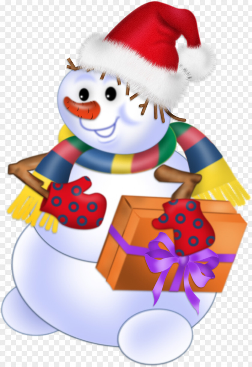 Snowman Christmas Decoration Clip Art PNG