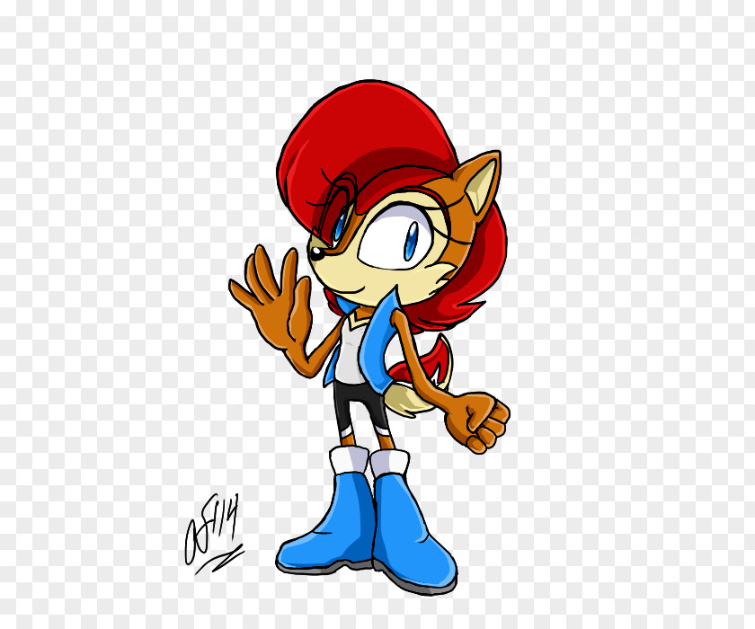 Sonic The Hedgehog Princess Sally Acorn Amy Rose Fan Art PNG