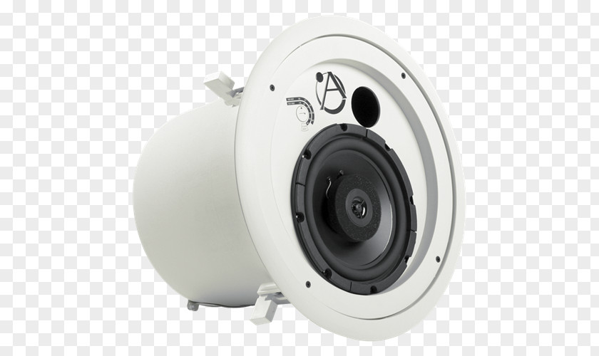 Watts Computer Speakers Coaxial Loudspeaker Atlas Sound FAP42T-B PNG