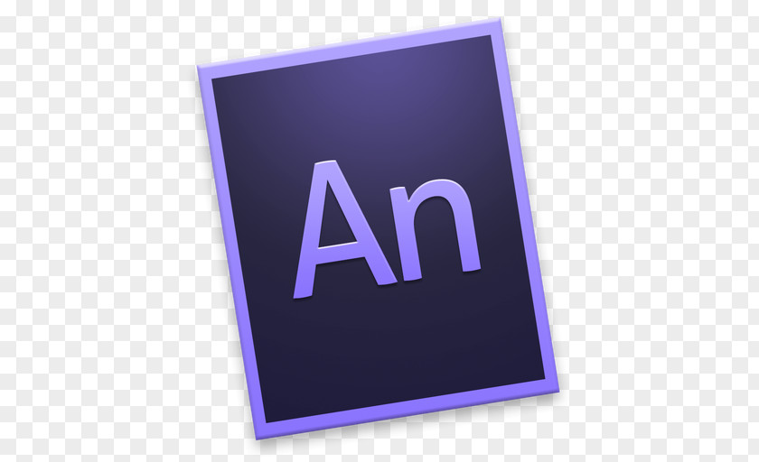Adobe An Square Purple Text Brand PNG