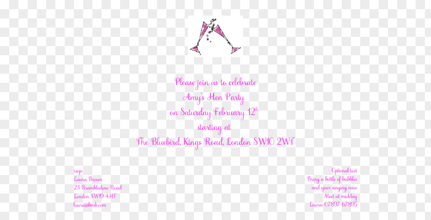 Celebration Wedding Invitation Logo Document Pink M Line Brand PNG