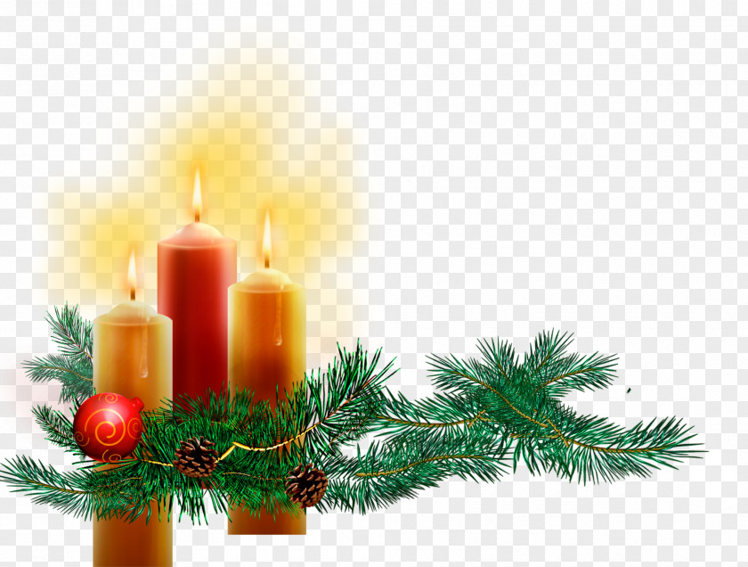 Christmas Advent Candle Party PNG