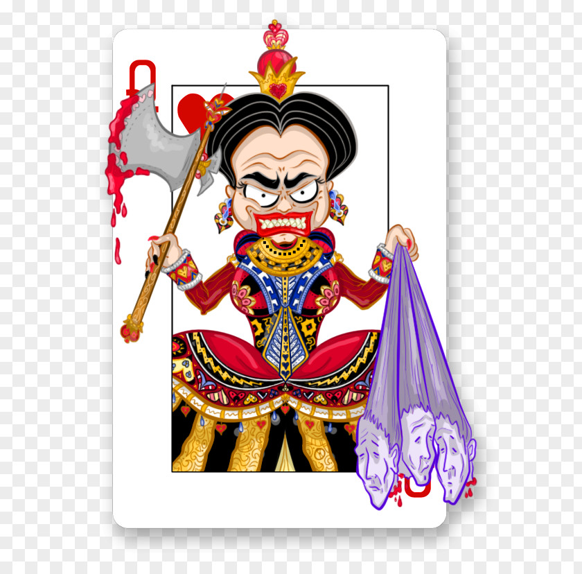 Garba Queen Of Hearts Cartoon Comics PNG