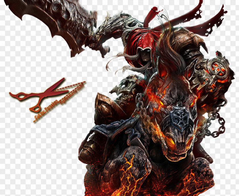 Messy War Ruins Darksiders III Wii U PNG