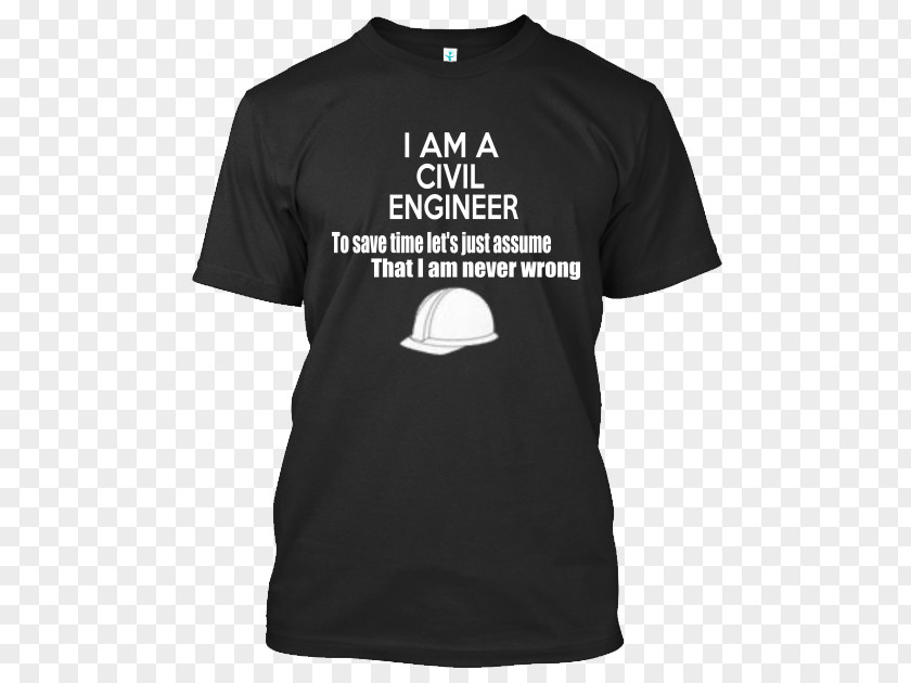 Civil Engineer T-shirt Clothing Crew Neck OpenVX PNG