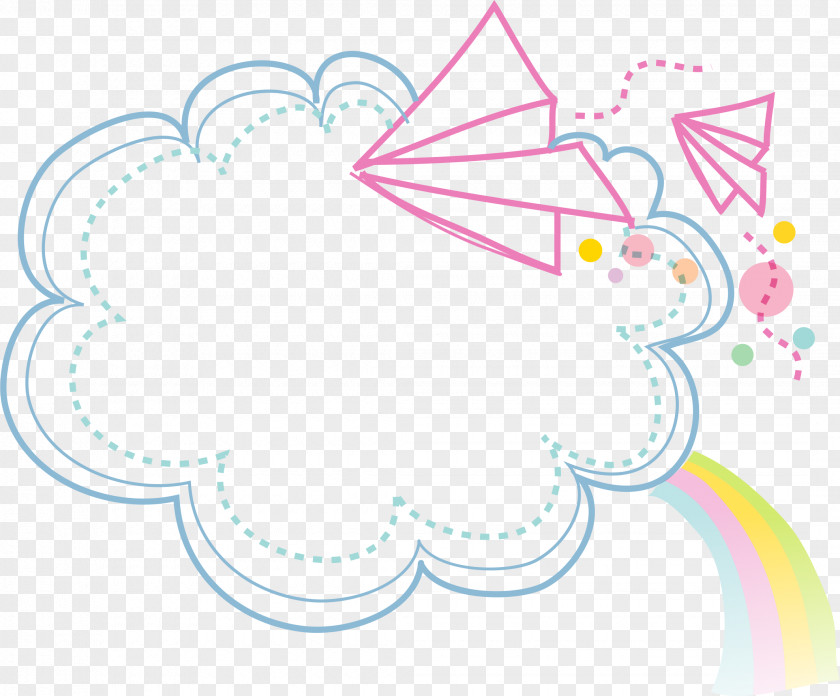 Clouds Border Cartoon PNG