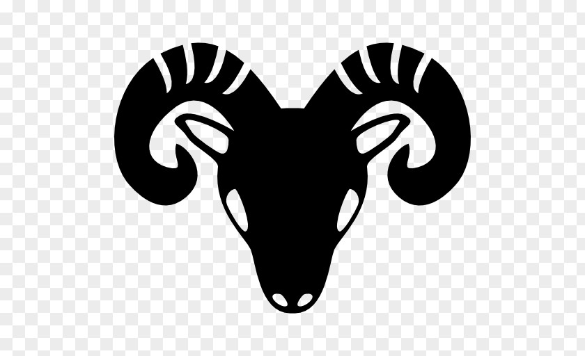 Goat Vector Aries Astrological Sign Horoscope Zodiac Symbol PNG