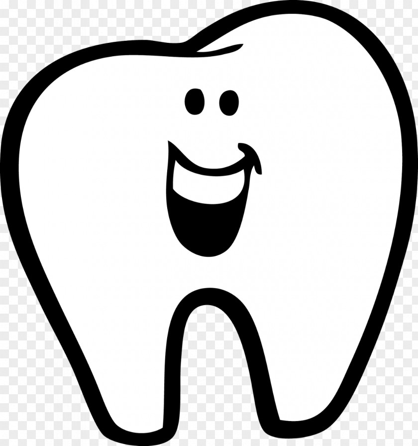 Happy Tooth Human Drawing Clip Art Image PNG