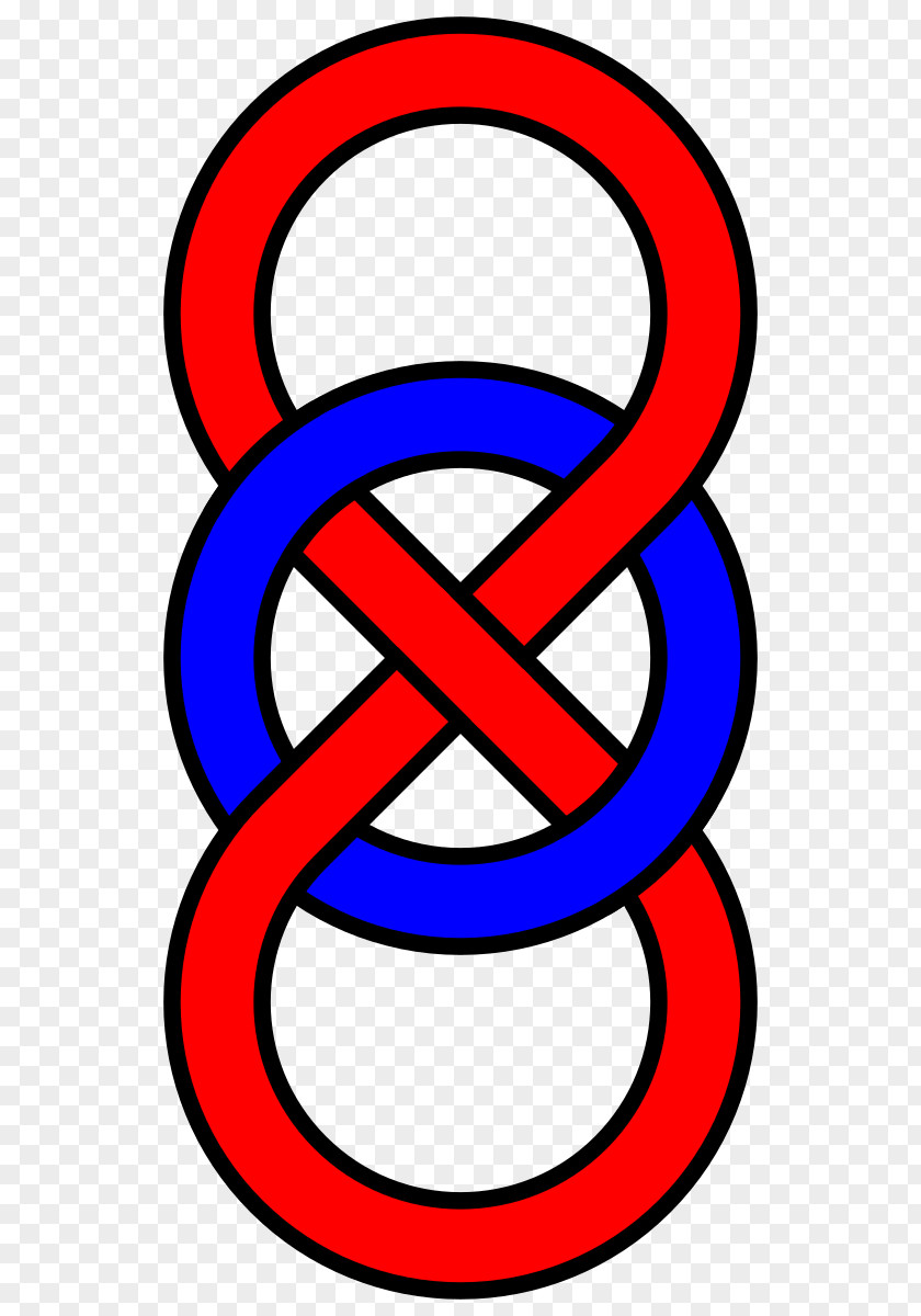 Whitehead Link Knot Theory Tricolorability PNG