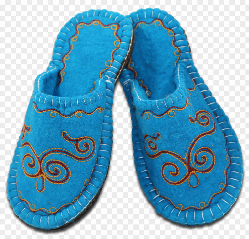 100-natural Slipper Felt Flip-flops Footwear Shoe PNG