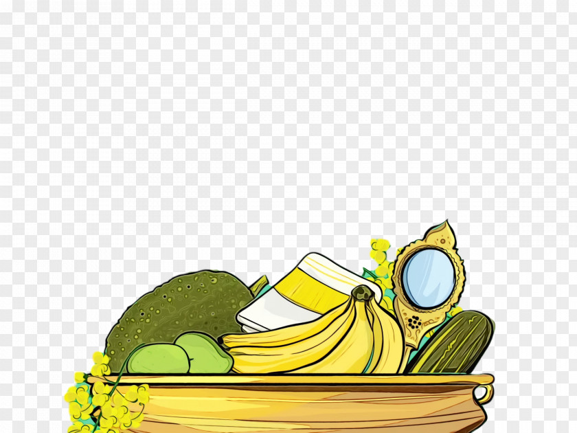 Banana Cartoon Yellow Shoe PNG