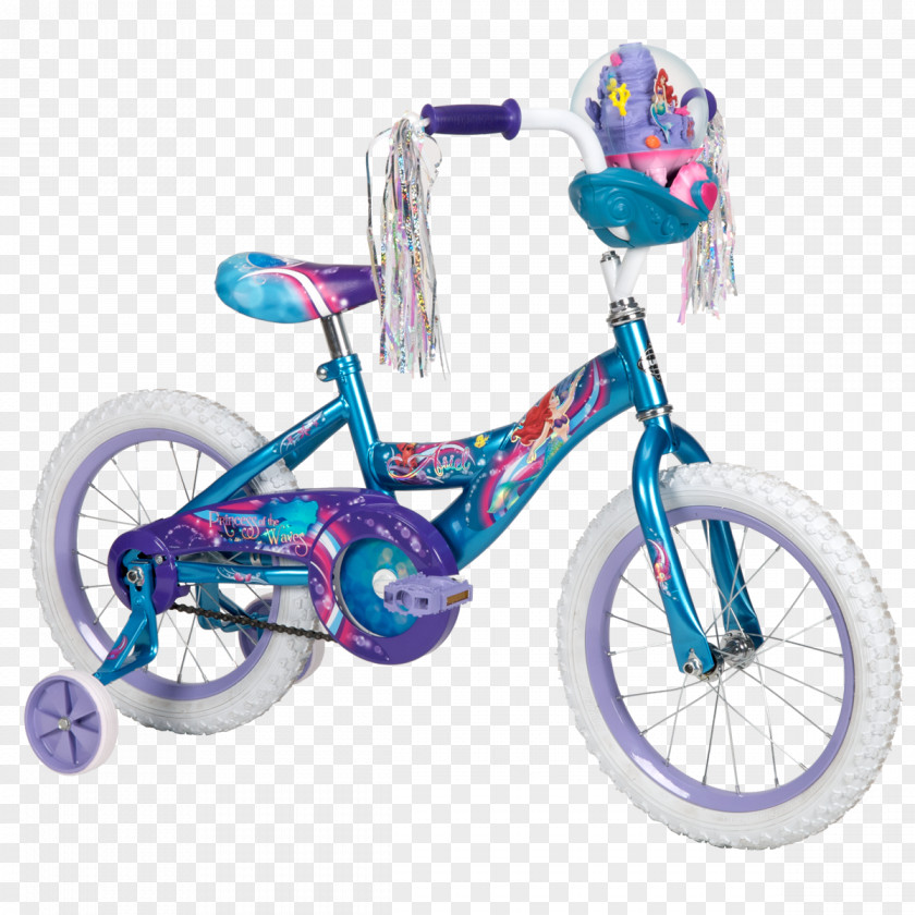 Bicycle Ariel Huffy The Little Mermaid BMX Bike PNG