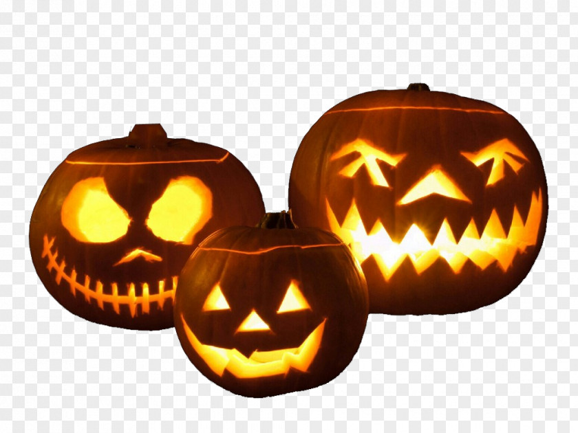 Smile Squash Halloween Pumpkin Cartoon PNG