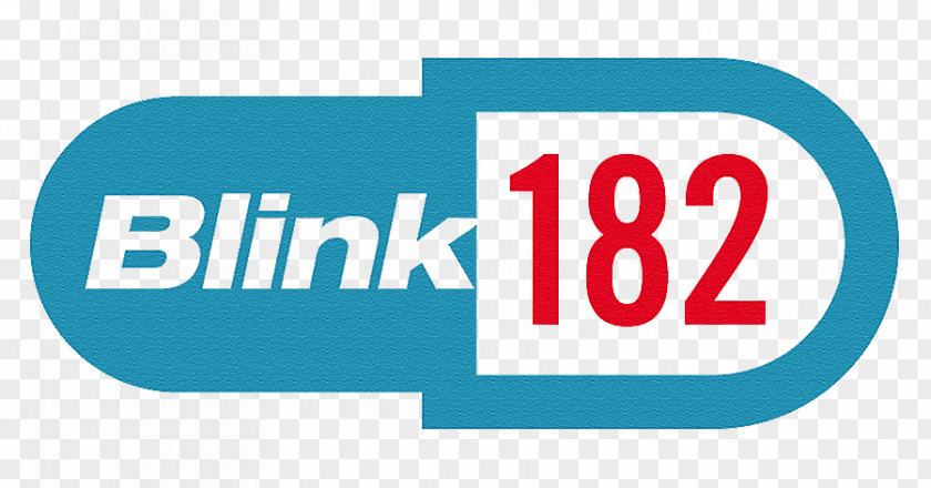 Blink 182 Logo Brand Blink-182 Trademark Product Design PNG