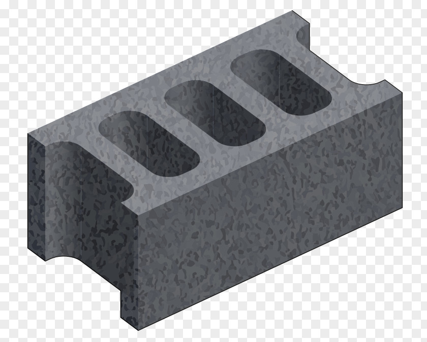 Hollow Vector Brick Concrete Masonry Unit Clip Art PNG