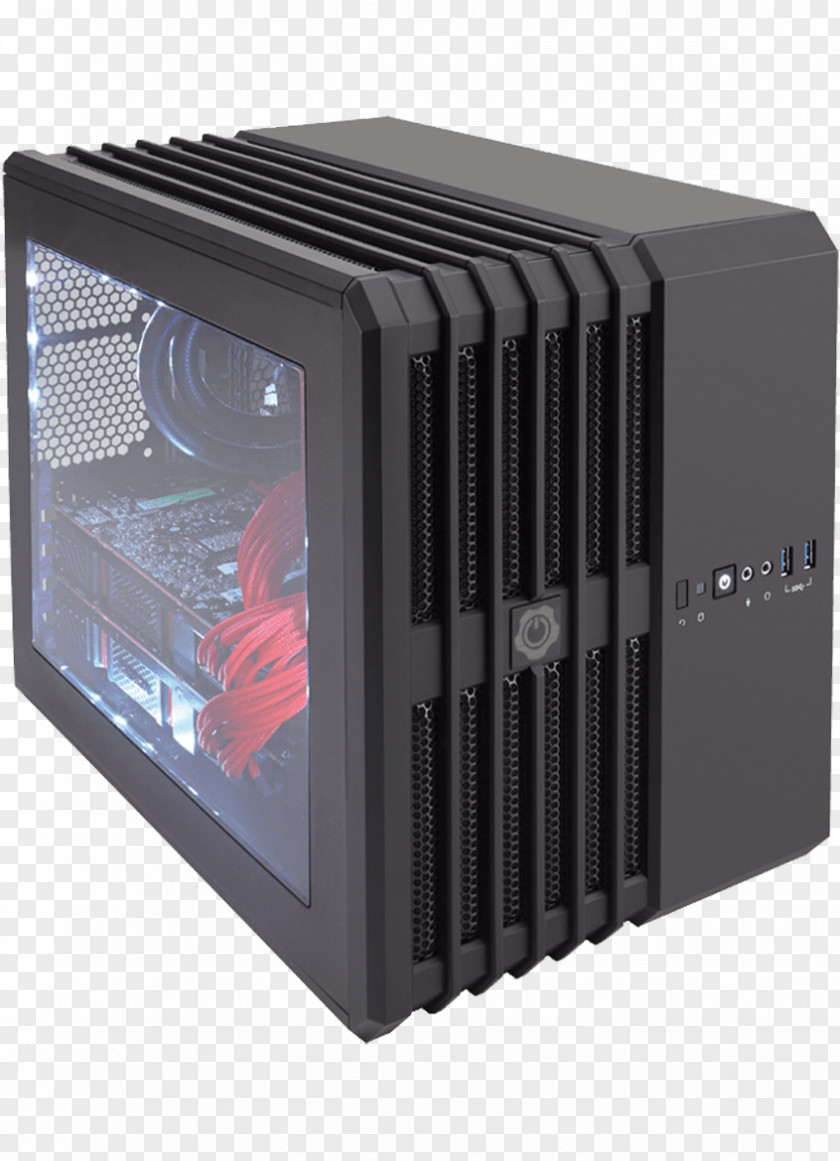 Cooling Tower Computer Cases & Housings MicroATX Mini-ITX CORSAIR Carbide Series Air 240 Personal PNG