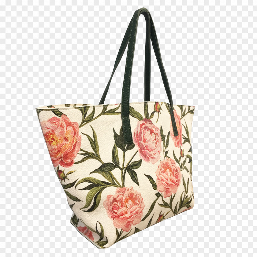 Creative Peony Tote Bag Paige Gamble Handbag Leather PNG