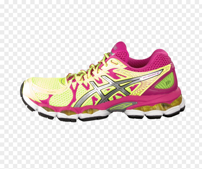 Hot Pink Asics Tennis Shoes For Women Sports Product Design Basketball Shoe Hiking Boot PNG