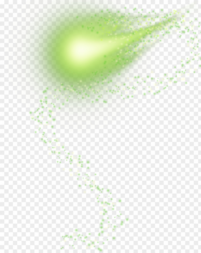 Light Effect Green PNG