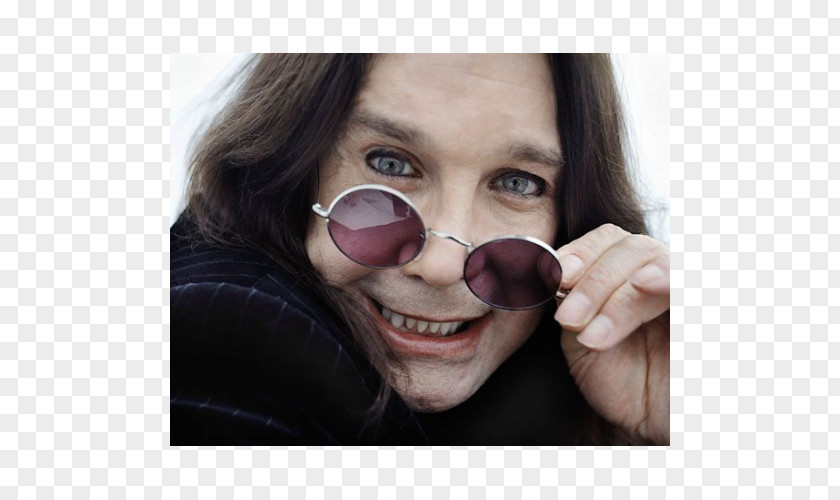 Ozzy Osbourne Blizzard Of Ozz Musician Black Sabbath Artist Glasses PNG