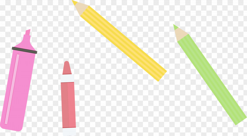 Writing Implement Pen Meter Yellow PNG