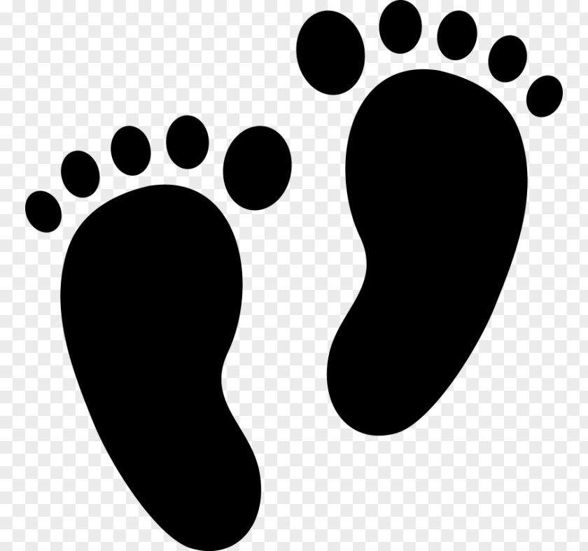 Barefoot Footprint Clip Art PNG