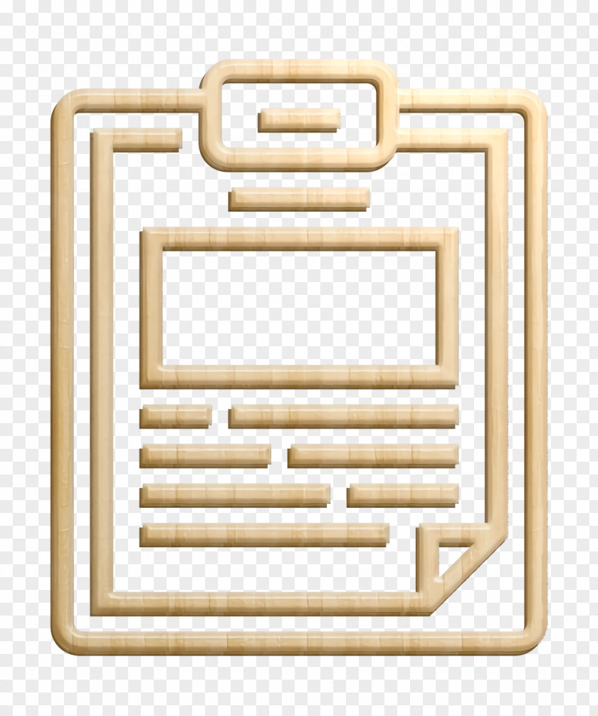 Business Icon Document Description PNG