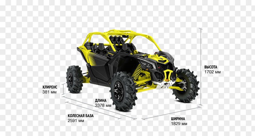 Can-Am Motorcycles Off-Road Side By All-terrain Vehicle PNG