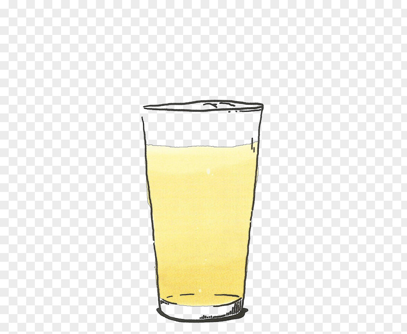 Glass Highball Orange Drink Juice Harvey Wallbanger PNG