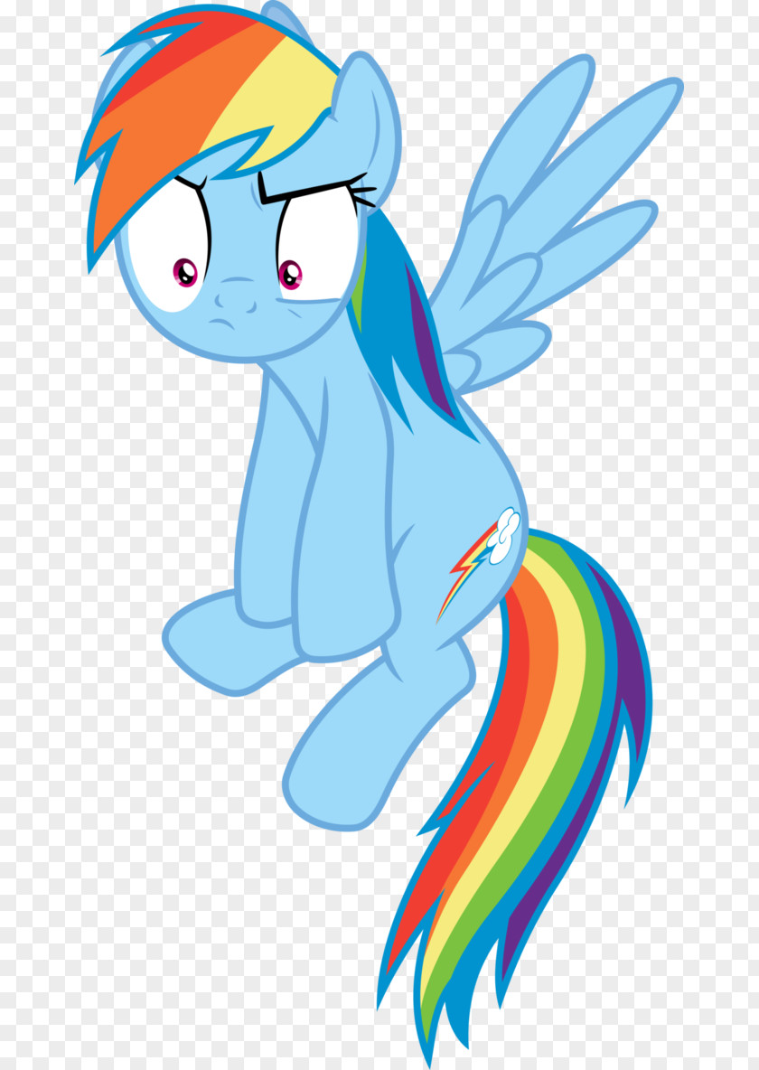 Horse Pony Rainbow Dash Clip Art Illustration PNG