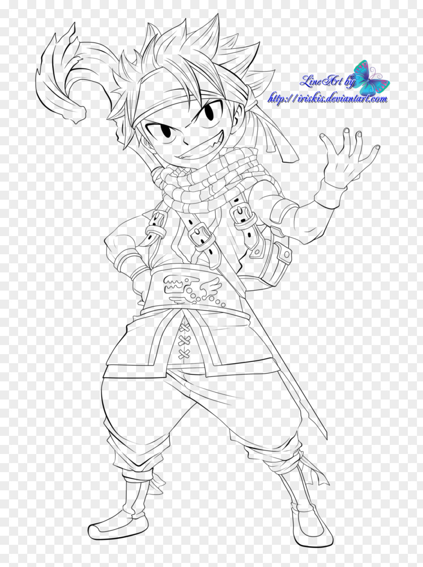 Painting Coloring Book Drawing Line Art Natsu Dragneel PNG