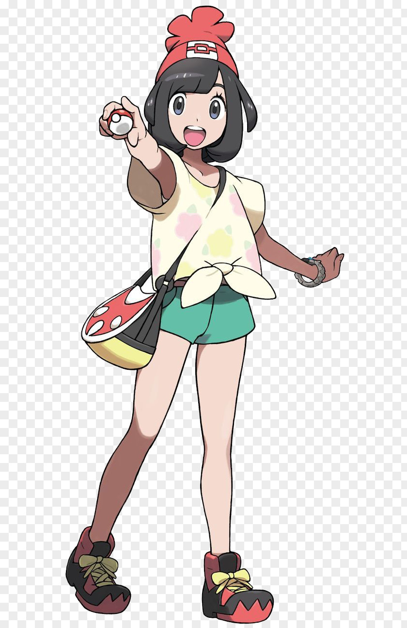 Pokémon Sun And Moon Ash Ketchum Trainer Protagonist PNG