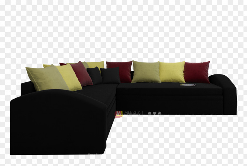 Table Pesaro Sofa Bed Couch Angle PNG