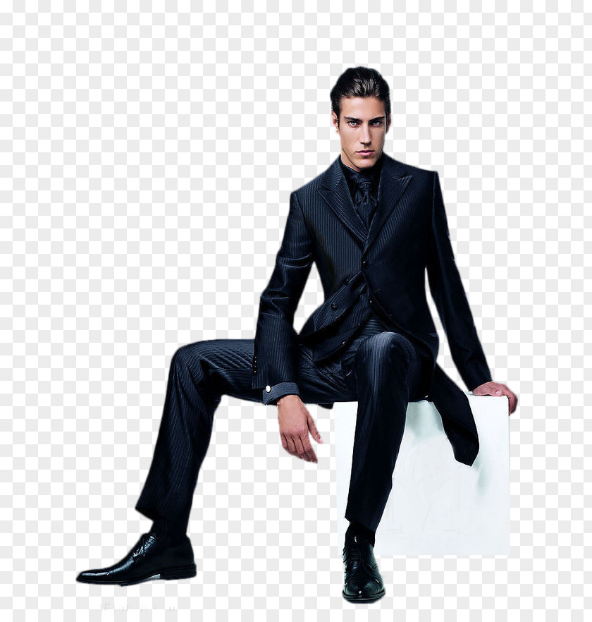 A Man In Suit Marketing Designer PNG