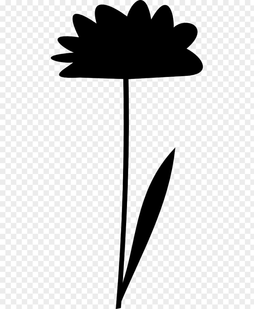 Clip Art Leaf Black Plant Stem Silhouette PNG