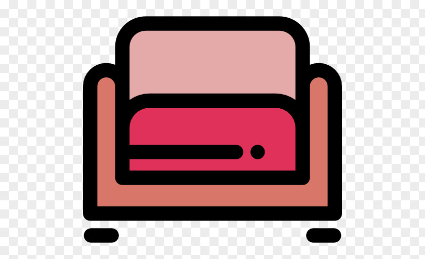 Couch Icon Line Clip Art PNG