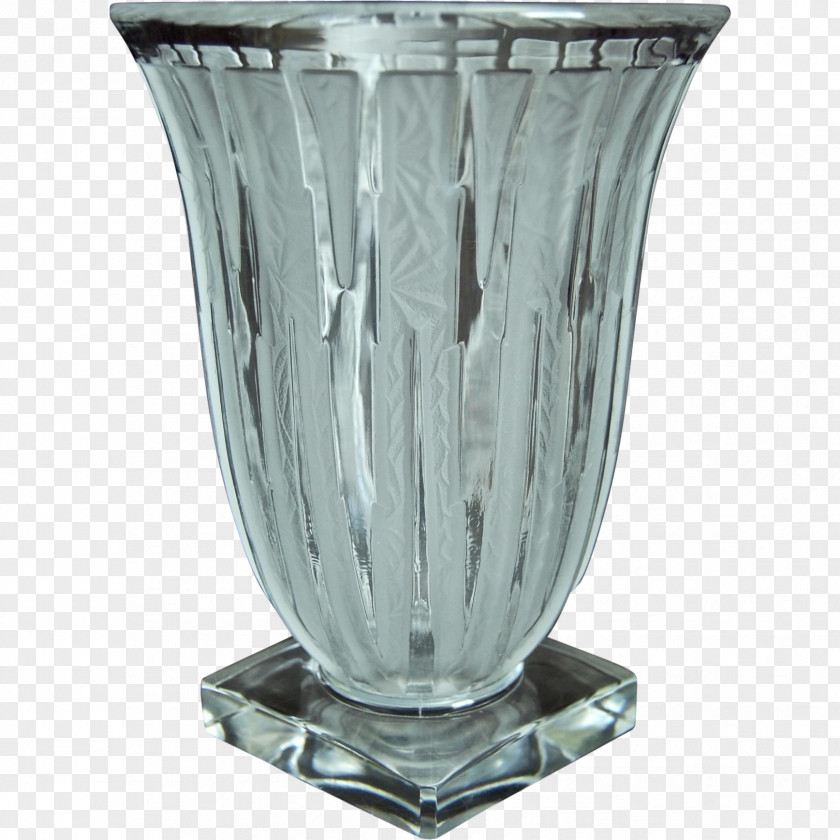 Icicles Vase Glass Flowerpot Urn Artifact PNG