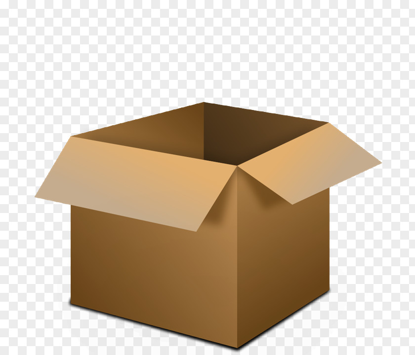 Box Cardboard Clip Art PNG