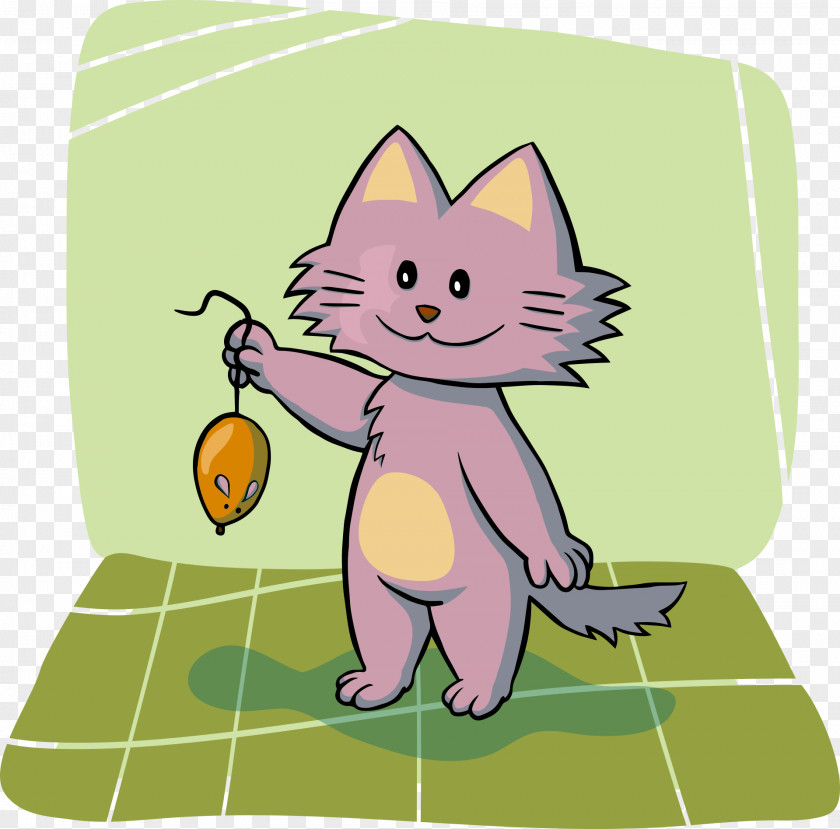 Cat And Mouse Kitten Clip Art PNG