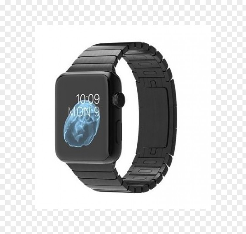 Iwatch Torch Apple Watch Series 3 1 2 38mm Space Black Case With Stainless Steel Link Bracelet PNG