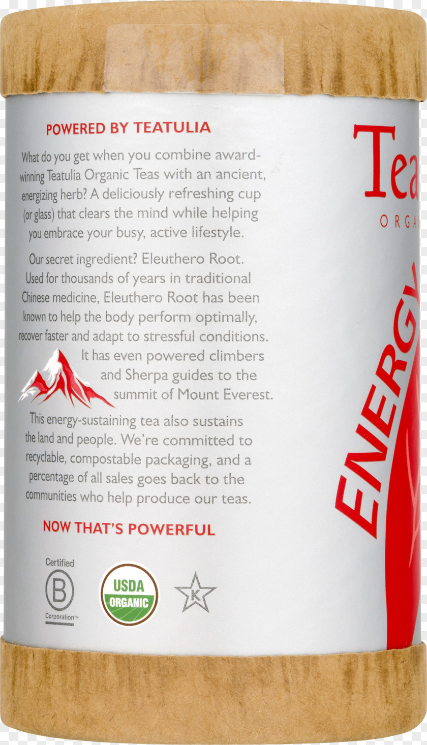 Tea Bag Brand Superfood Energy PNG